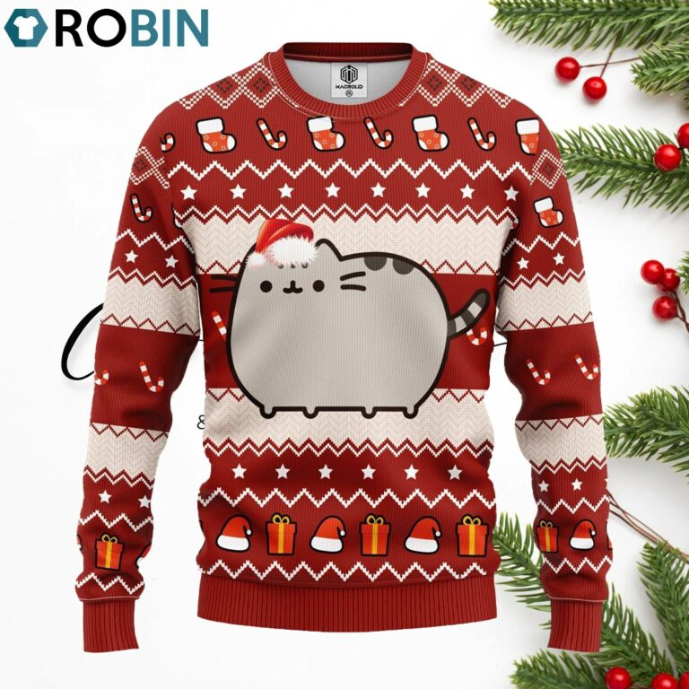Pusheen Ugly Christmas Sweater