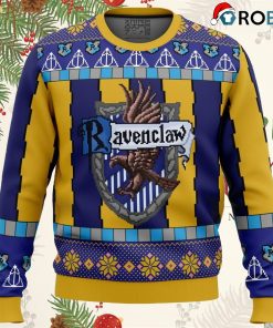 ravenclaw harry potter ugly christmas sweater 1 13TWG