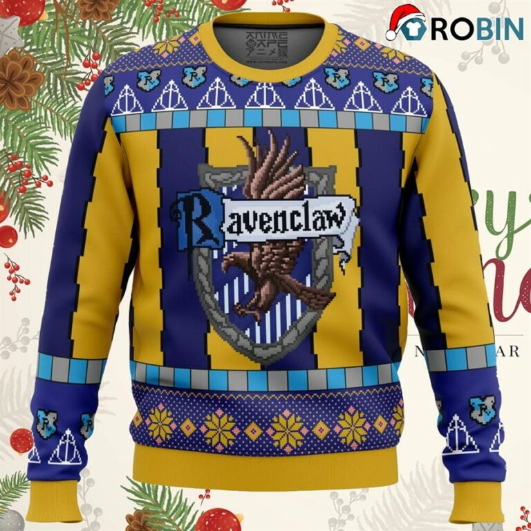 Ravenclaw Harry Potter Ugly Christmas Sweatshirt, Sweater