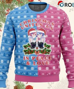 Re Zero Ram And Rem Christmas Ugly Christmas Sweatshirt, Sweater