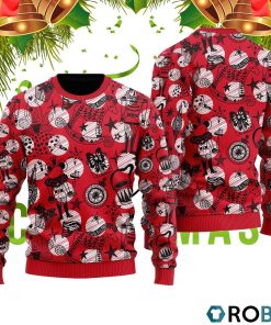 Red Christmas Nutcracker Ugly Christmas Sweater RB2455