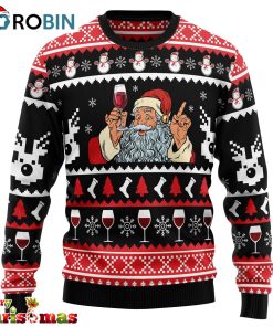 red wine ugly christmas sweater 1 r94inn