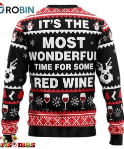 Red Wine Ugly Christmas Sweater Red Wine Ugly Christmas Sweater
