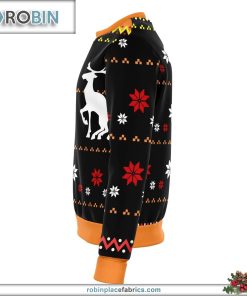 Reindeer Nature Call Funny Ugly Christmas Sweater