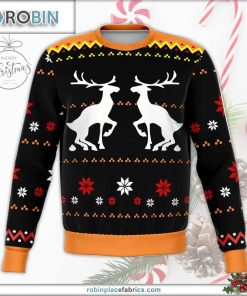 reindeer nature call funny ugly christmas sweater 46 k9wxY
