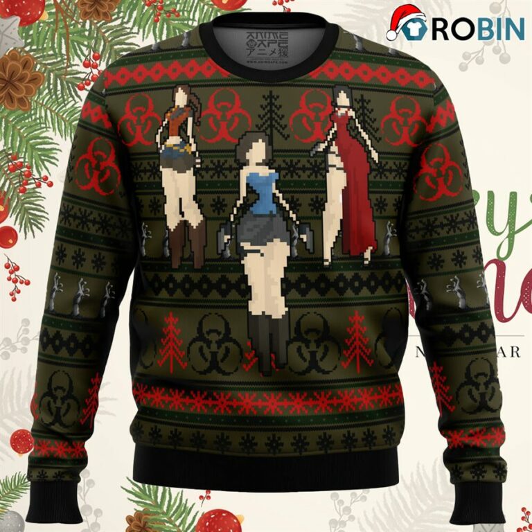 Resident Evil Ugly Christmas Sweatshirt, Sweater