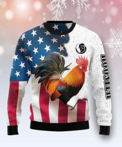 Rooster Christmas Ugly Sweatshirt, Sweater