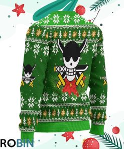 Roronoa Zoro One Piece Anime Ugly Christmas Sweater Xmas Gift