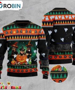 Rottweiler Ugly Christmas Sweater – Xmas Ugly Sweater Rottweiler Ugly Christmas Sweater – Xmas Ugly Sweater