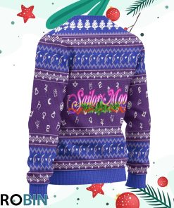 Sailor Saturn Ugly Christmas Sweater Sailor Moon Anime Xmas Gift