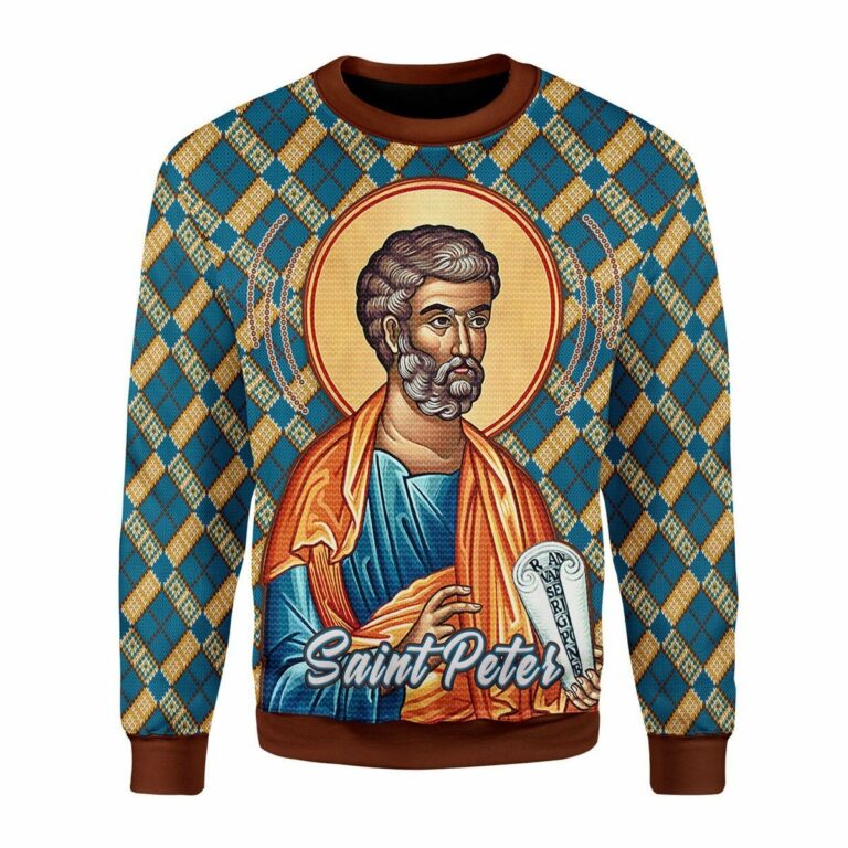 Saint Peter Ugly Christmas Sweater RB3209
