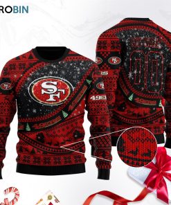 san francisco 49ers football ugly christmas sweater sweatshirt swt iq6c4b