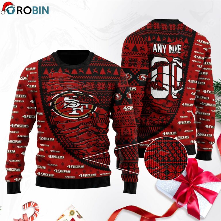 San Francisco 49ers Football Ugly Christmas Sweater, Sweatshirt SWT141