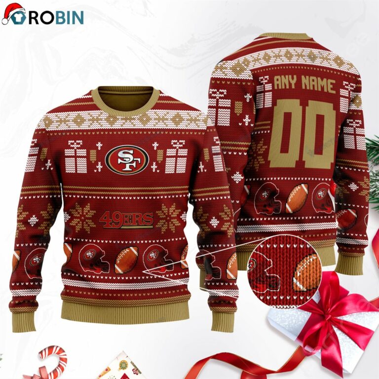 San Francisco 49ers Football Ugly Christmas Sweater, Sweatshirt SWT214