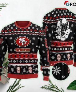 San Francisco 49ers Personalized Ugly Xmas Sweaters SWT25 San Francisco 49ers Personalized Ugly Xmas Sweaters SWT25
