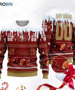 san francisco 49ers ugly christmas sweater sweatshirt swt mbveqe