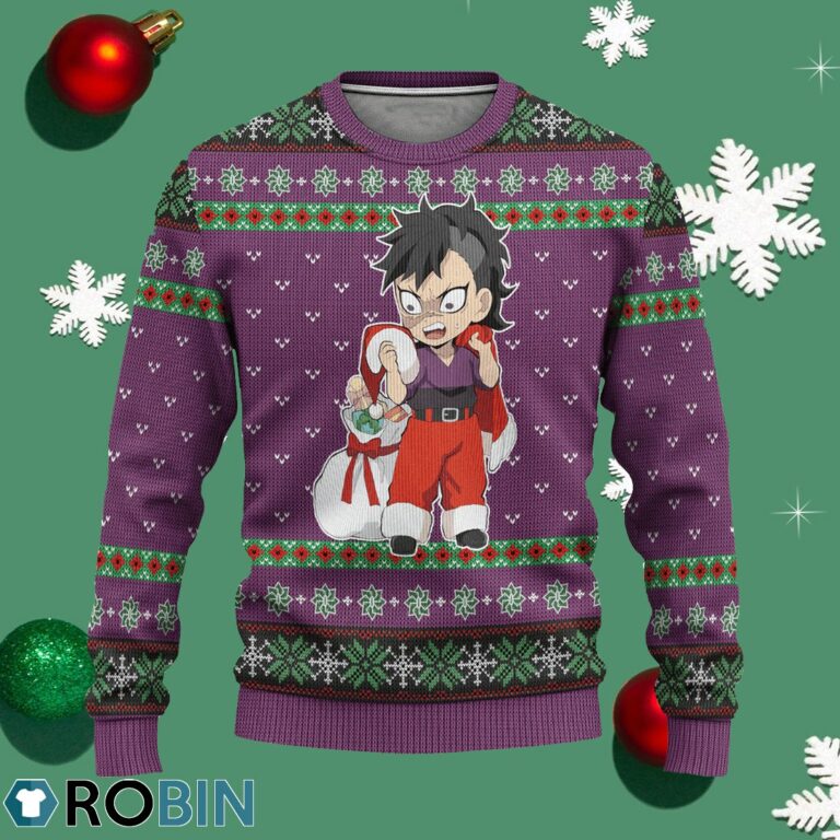Sanemi Shinazugawa Demon Slayer Anime Ugly Christmas Sweater Xmas Gift