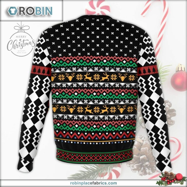 Santa Bouncer Ugly Christmas Sweater