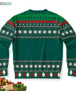 Santa Bowling Ugly Christmas Sweater Santa Bowling Ugly Christmas Sweater