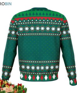 santa bowling ugly christmas sweater 4 ammif6