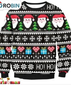 Santa Claus Gift Ugly Christmas Sweater – Xmas Ugly Sweater