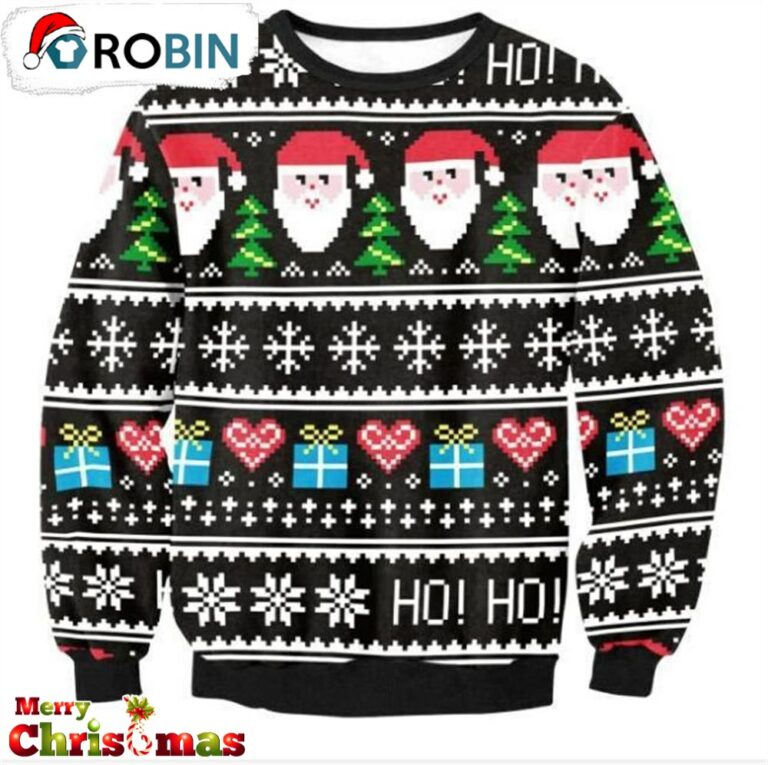 Santa Claus Gift Ugly Christmas Sweater – Xmas Ugly Sweater
