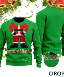 Santa Claus 3D Print Ugly Christmas Sweater RB2254