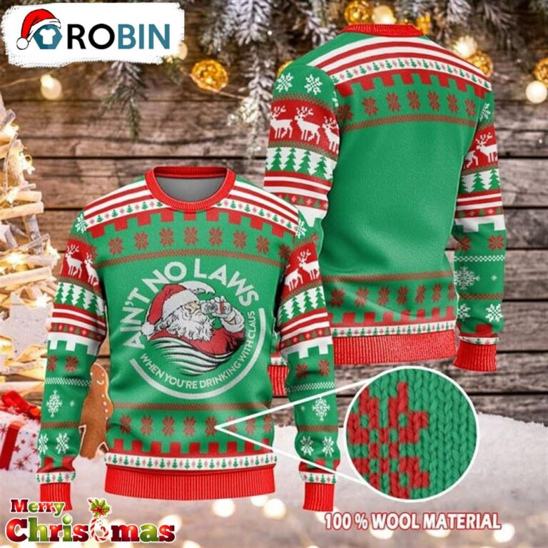 Santa Claws Ugly Christmas Sweater – Best Gift For Christmas
