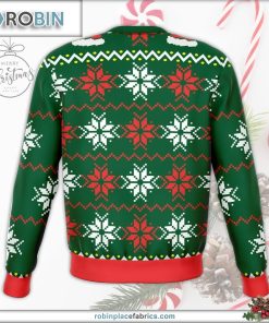 santa goes down funny ugly christmas sweater 193 VrbOV