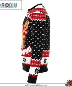 Santa Is Coming Ugly Christmas Sweater