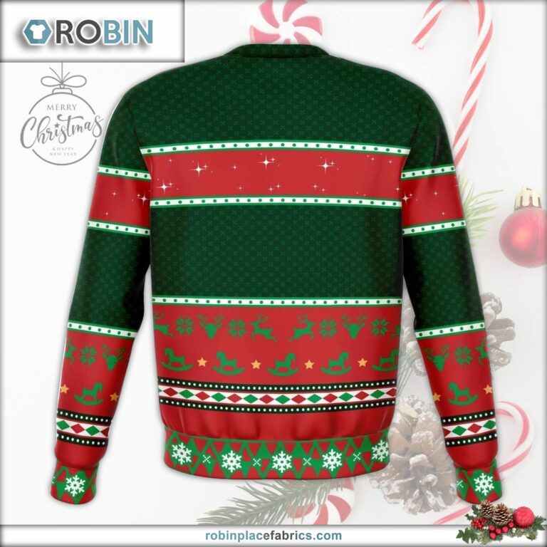 Santa Naughty List Ugly Christmas Sweater