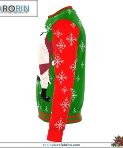 Santa Offensive Ugly Christmas Sweater