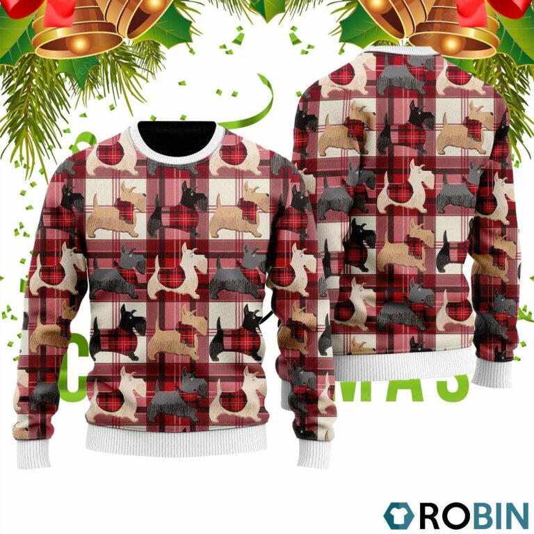 Santa Paws Is Coming To Town 3D Print Ugly Christmas Sweater RB2004