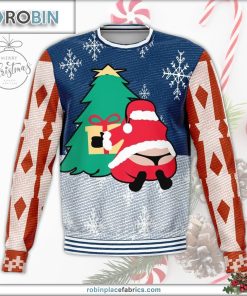 Santa Thong Ugly Christmas Sweater
