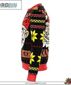 santas a wanker funny ugly christmas sweater 330 2pGP0