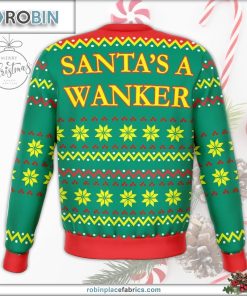 santas wanker offensive ugly christmas sweater 183 yEVmD