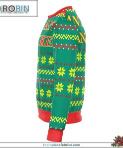 santas wanker offensive ugly christmas sweater 329 gEbjF