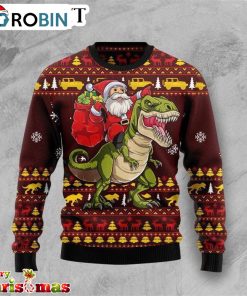 Santassic Park Ugly Christmas Sweater – Best Xmas Gift Santassic Park Ugly Christmas Sweater – Best Xmas Gift