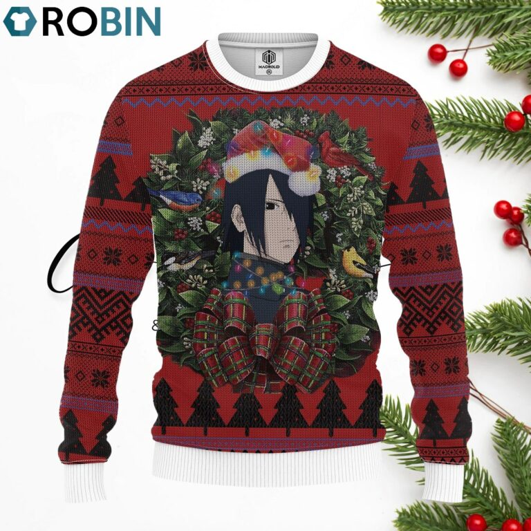 Sasuke Merry Christmas Ugly Christmas Sweater