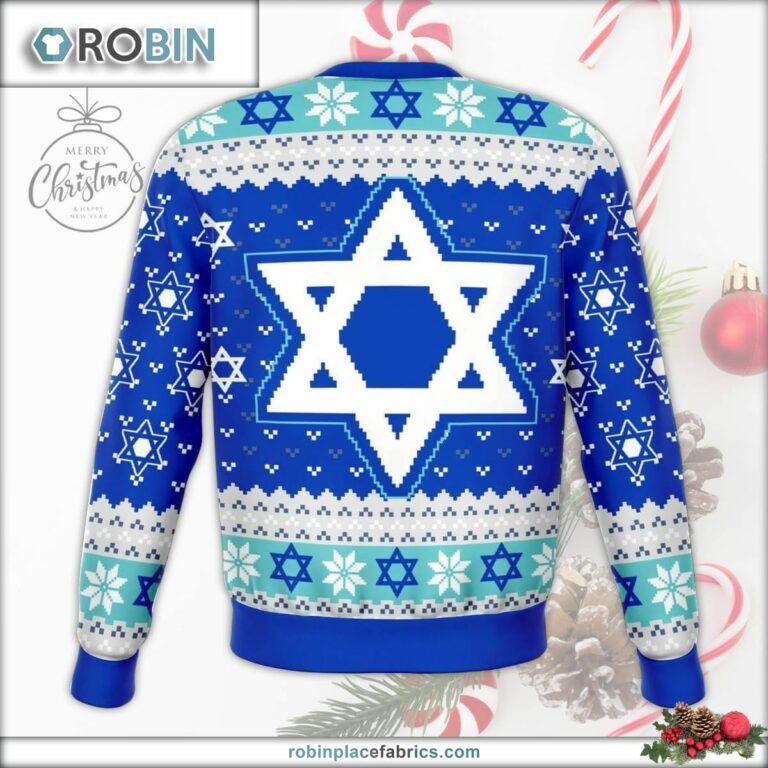 Say It In Yiddish Funny Ugly Christmas Sweater