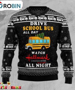 School Bus All Day Watch Hallmark Christmas Movies All Night – Best Gift For Christmas
