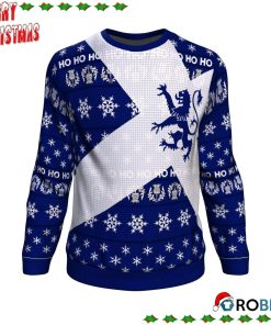 Scotland Christmas Flag Ugly Sweatshirt, Sweater