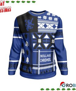 Scotland Christmas Sweatshirt Nollaig Chridheil Ugly Sweatshirt, Sweater