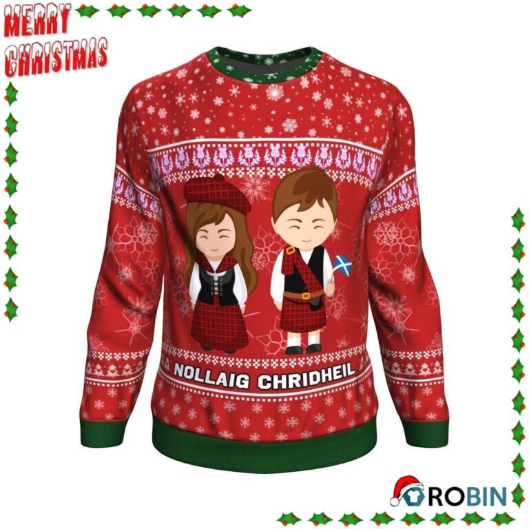 Scotland Christmas Ugly Sweatshirt, Sweater