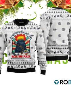 Season Greeting From Nakatomi Plaza 3D Print Ugly Christmas Sweater RB4942