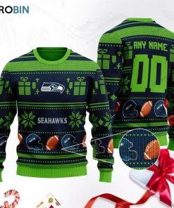 seattle seahawks football ugly christmas sweater sweatshirt swt yr8goa