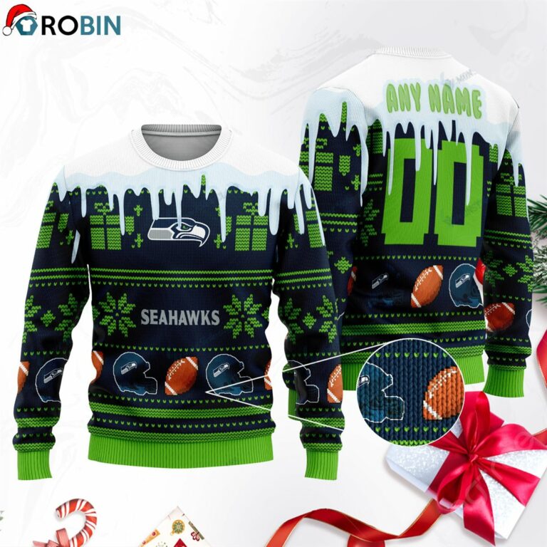 Seattle Seahawks Ugly Christmas Sweater, Sweatshirt SWT178