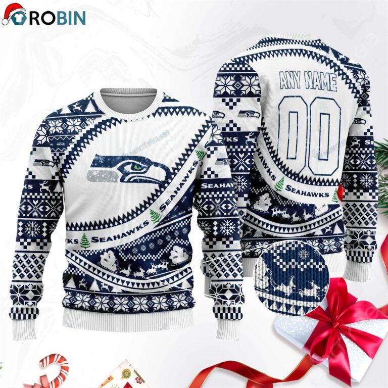 Seattle Seahawks Ugly Christmas Sweater, Sweatshirt SWT117