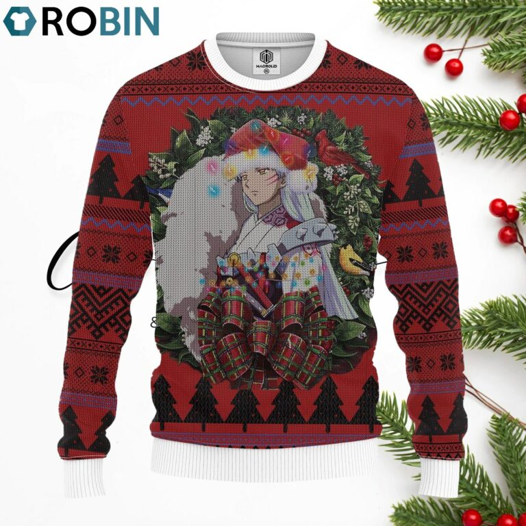 Sesshomaru Inuyasha Merry Christmas Ugly Christmas Sweater