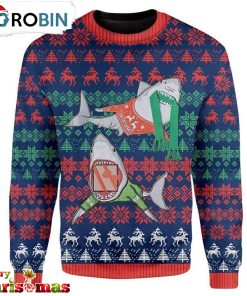 Shark Ugly Christmas Sweater – Xmas Ugly Sweater